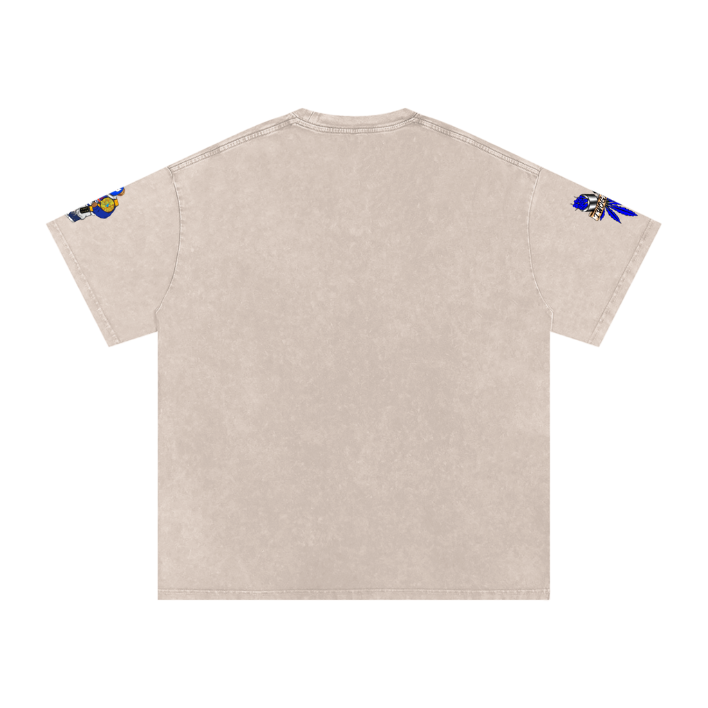 Snow Washed Oversized Premium Tee