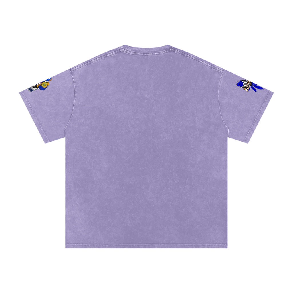 Snow Washed Oversized Premium Tee