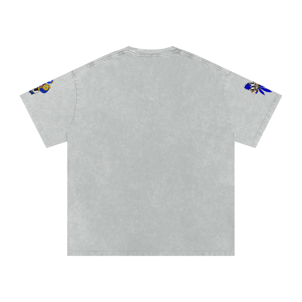 Snow Washed Oversized Premium Tee